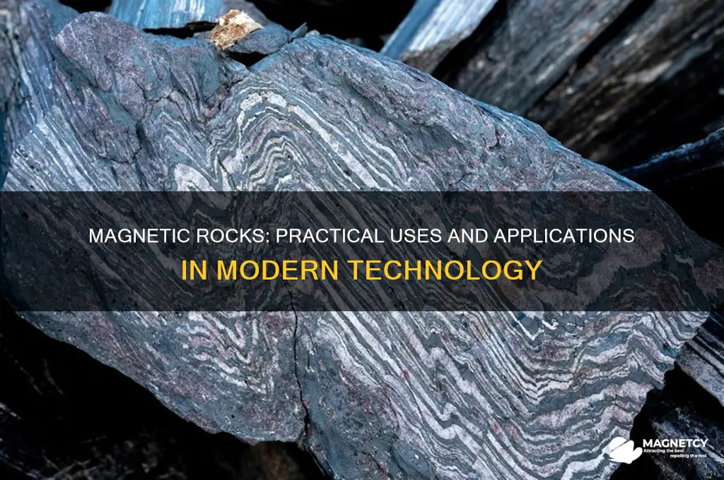 what are magnetic rocks used for