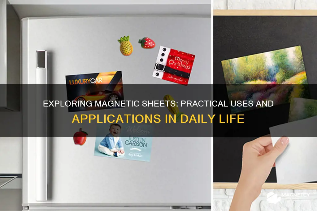 what are magnetic sheets used for