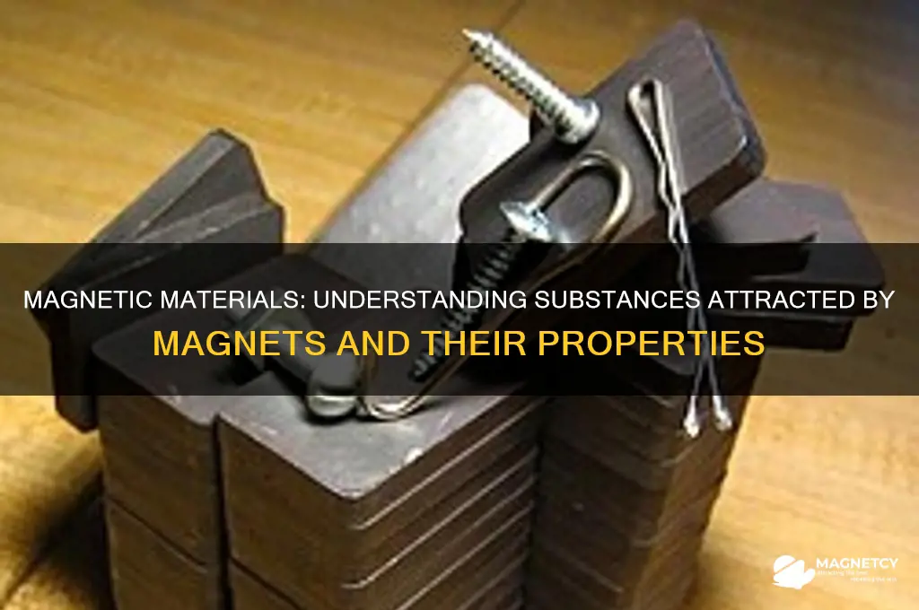what are materials attracted by magnets called