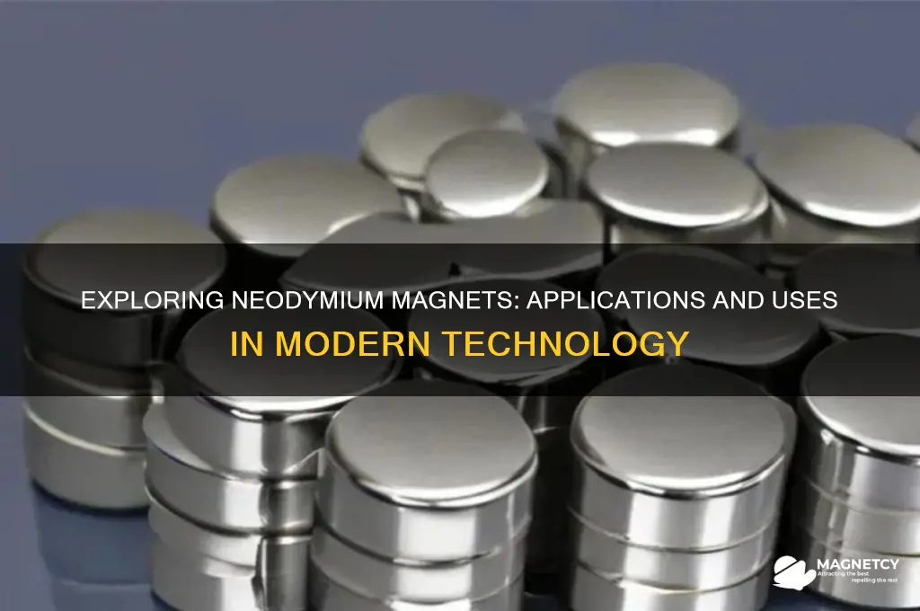 what are neodymium magnets used for
