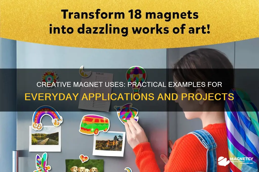 what are some examples you can use magnets for