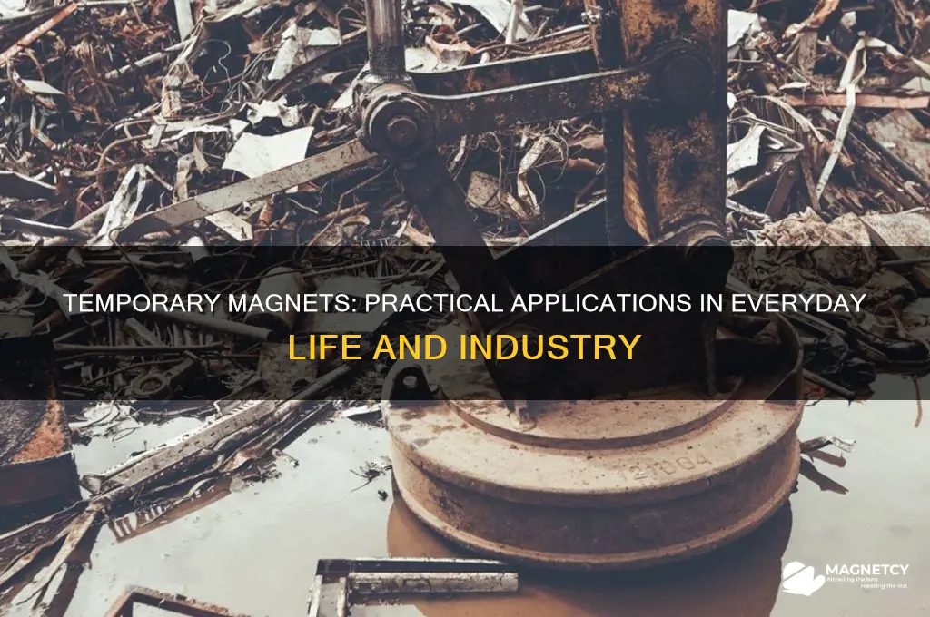 what are temporary magnets used for