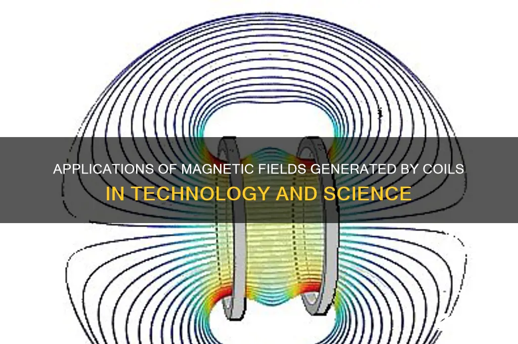 what are the magnetic field of coils used for