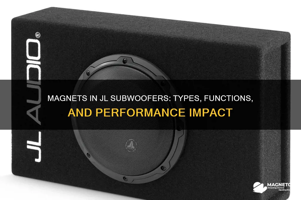what are the magnets used in jl subwoofers