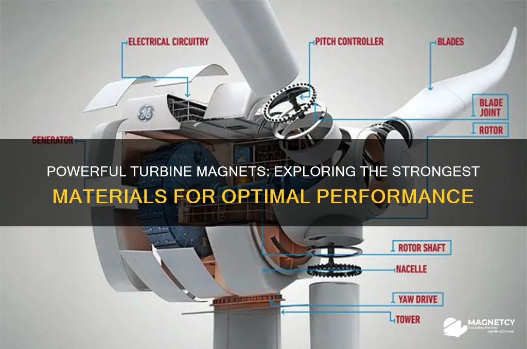 what are the strongest magnets used in a turbine