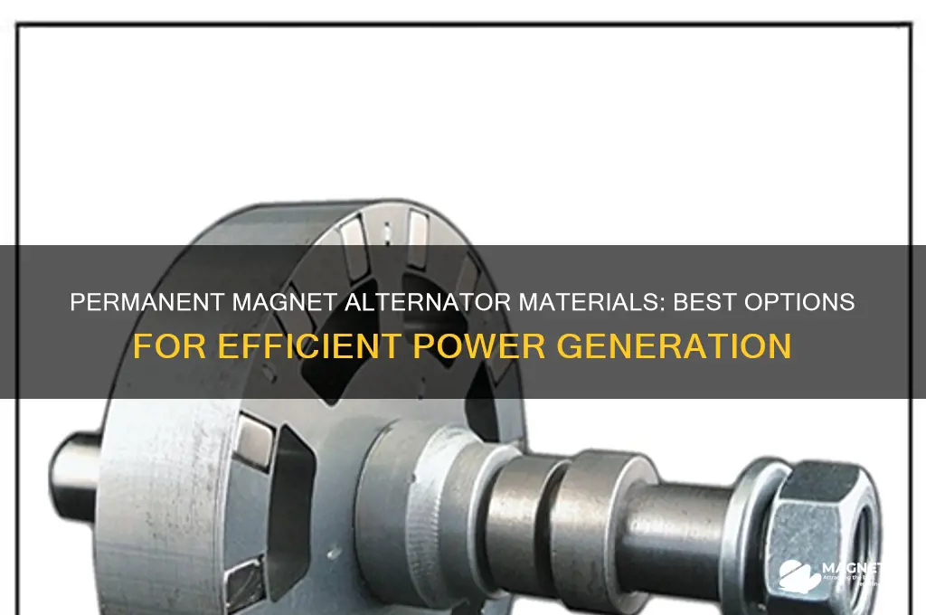 what can be used as a permanent magnet alternator