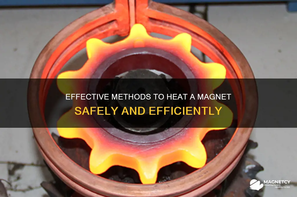 what can be used to heat a magnet