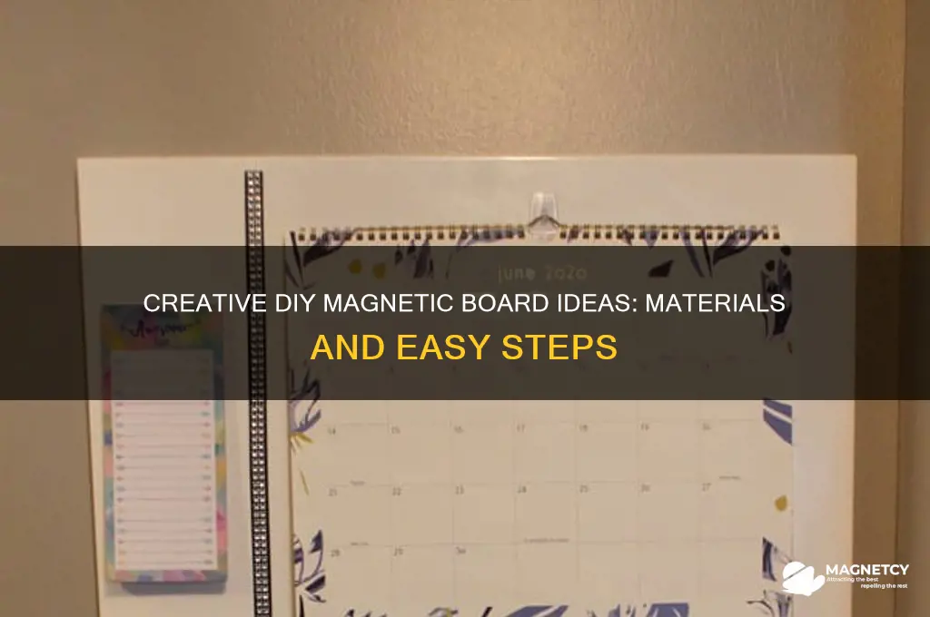 what can i use to make a magnetic board
