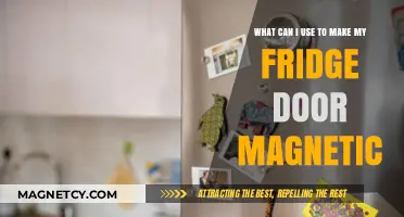 Creative Ways to Make Your Fridge Door Magnetic Easily