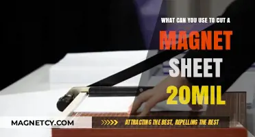 Effective Tools for Cutting 20mil Magnet Sheets: A Practical Guide