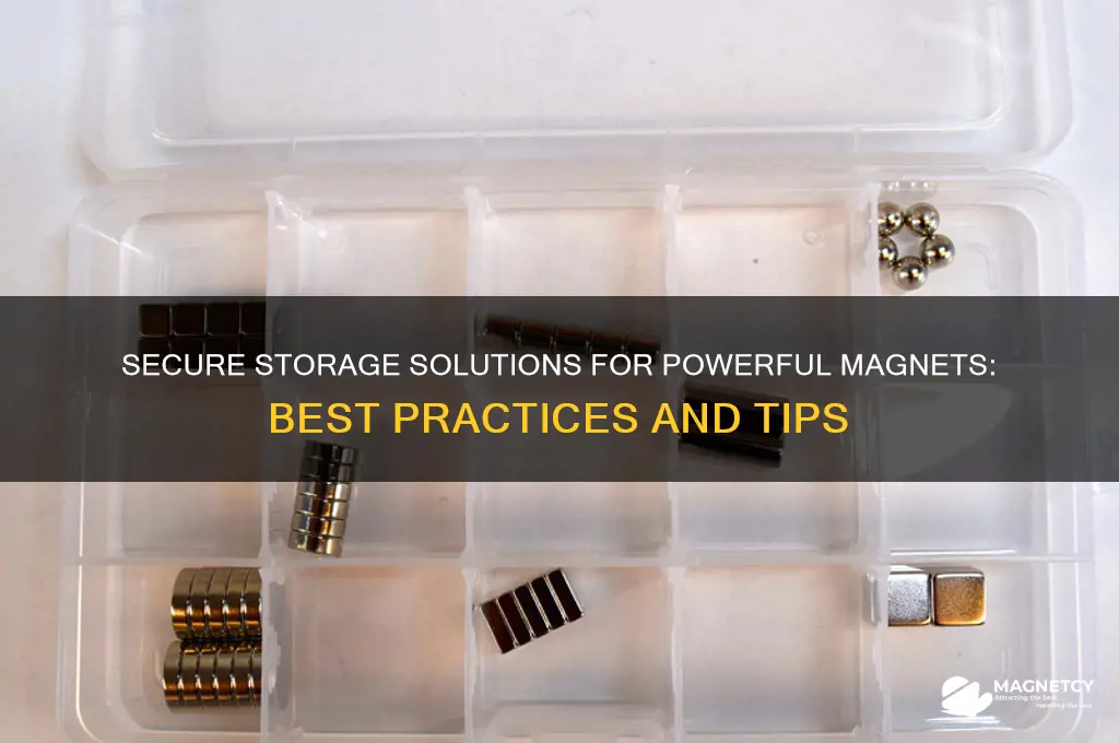 what can you use to store powerful magnets