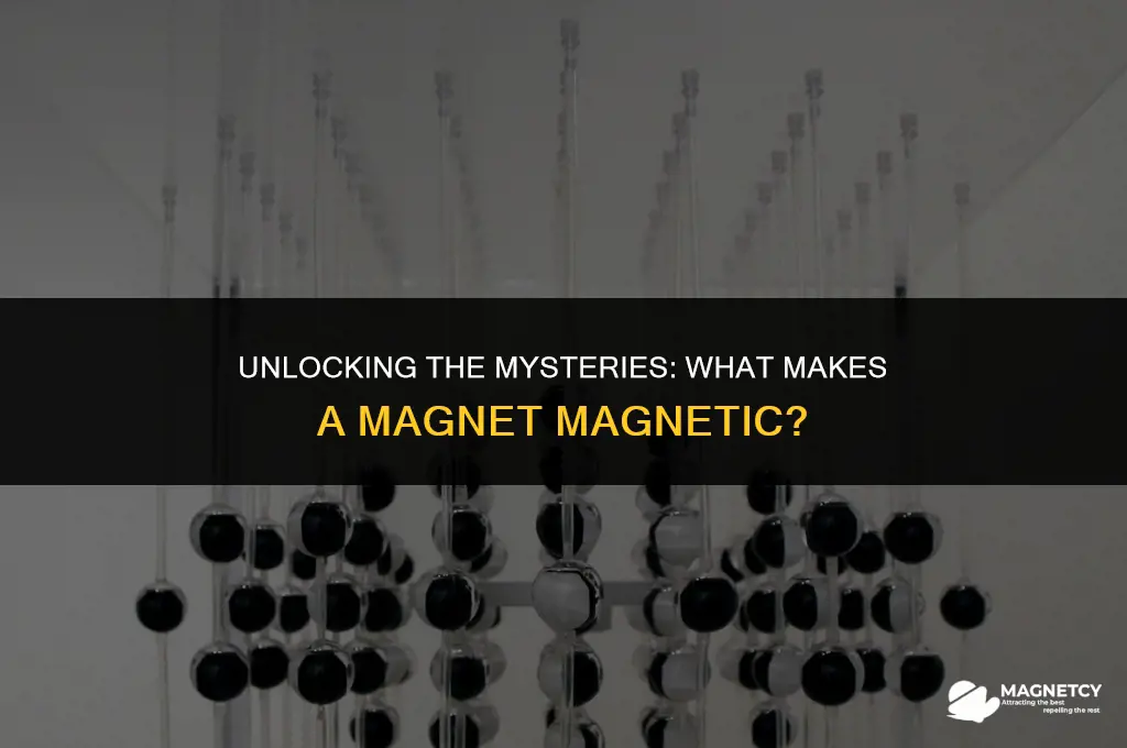 what causes a magnet to be magnetic