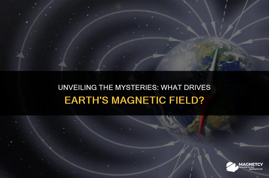 what causes earth magnetic field