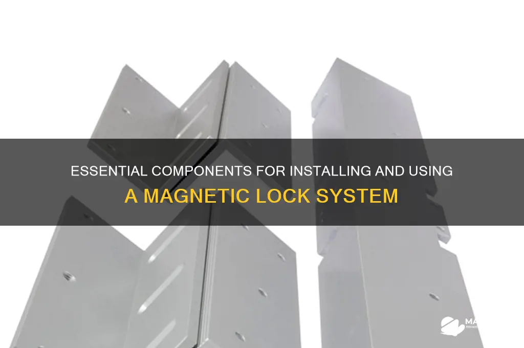 what components are needed to use a magnetic lock