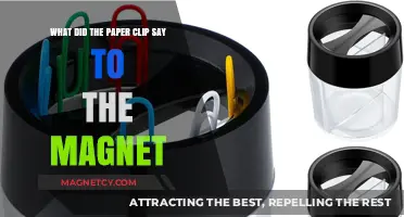 Attractive Conversations: What Did the Paper Clip Say to the Magnet?