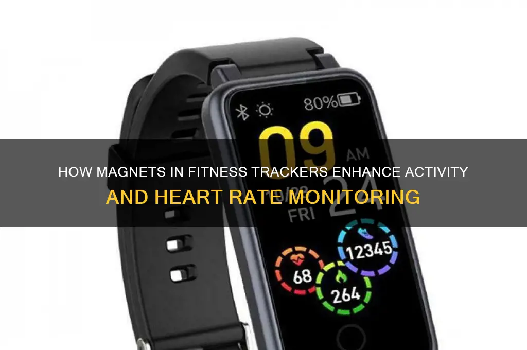 what does the magnet in a fitness tracker used for