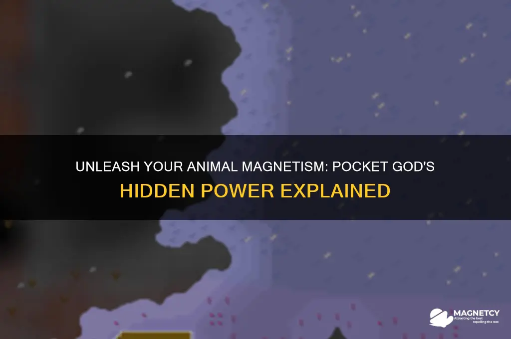 what does use your animal magnetism mean in pocket god