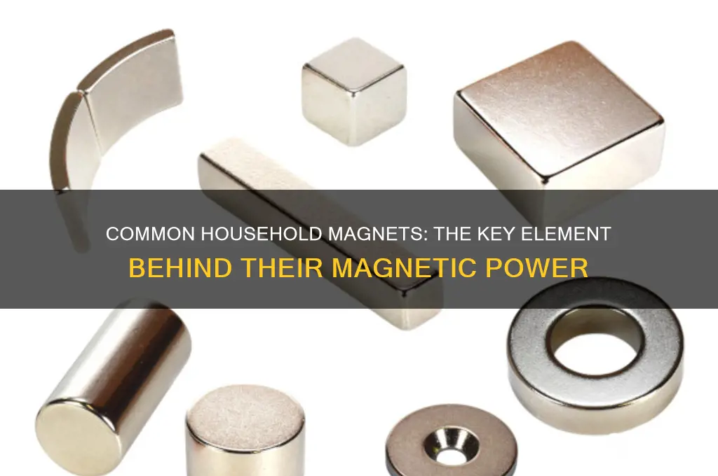 what element is used to make house magnets