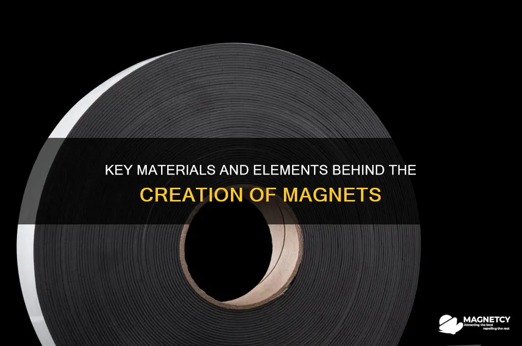 what elements are used to make magnets