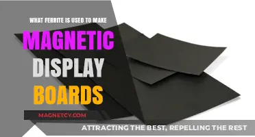 Ferrite Materials for Magnetic Display Boards: Types and Applications