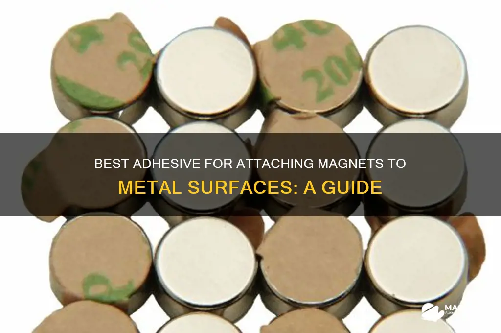 what glue to use for magnet to metal