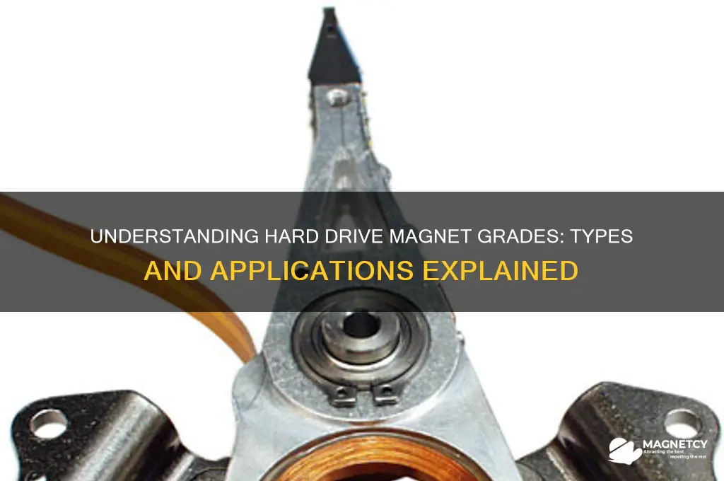what grade magnets are used in hard drives