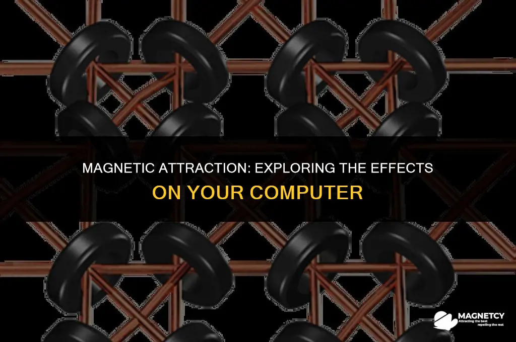 what happens when you put a magnet on a computer