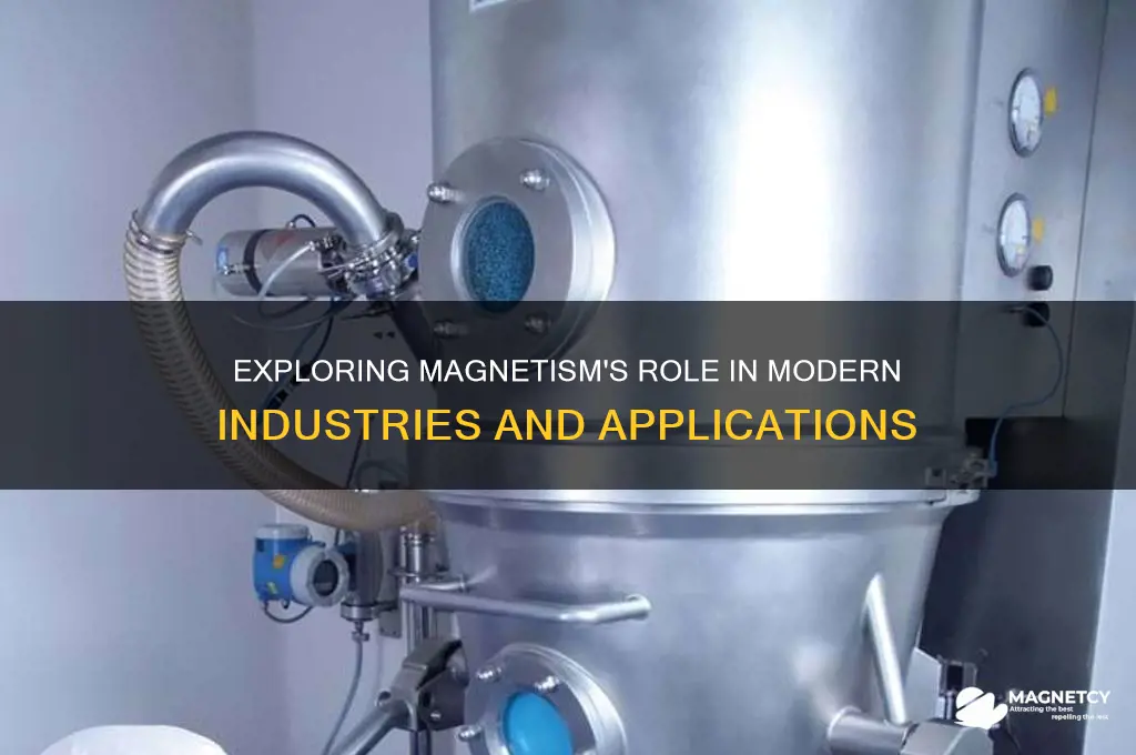 what industries use magnetism