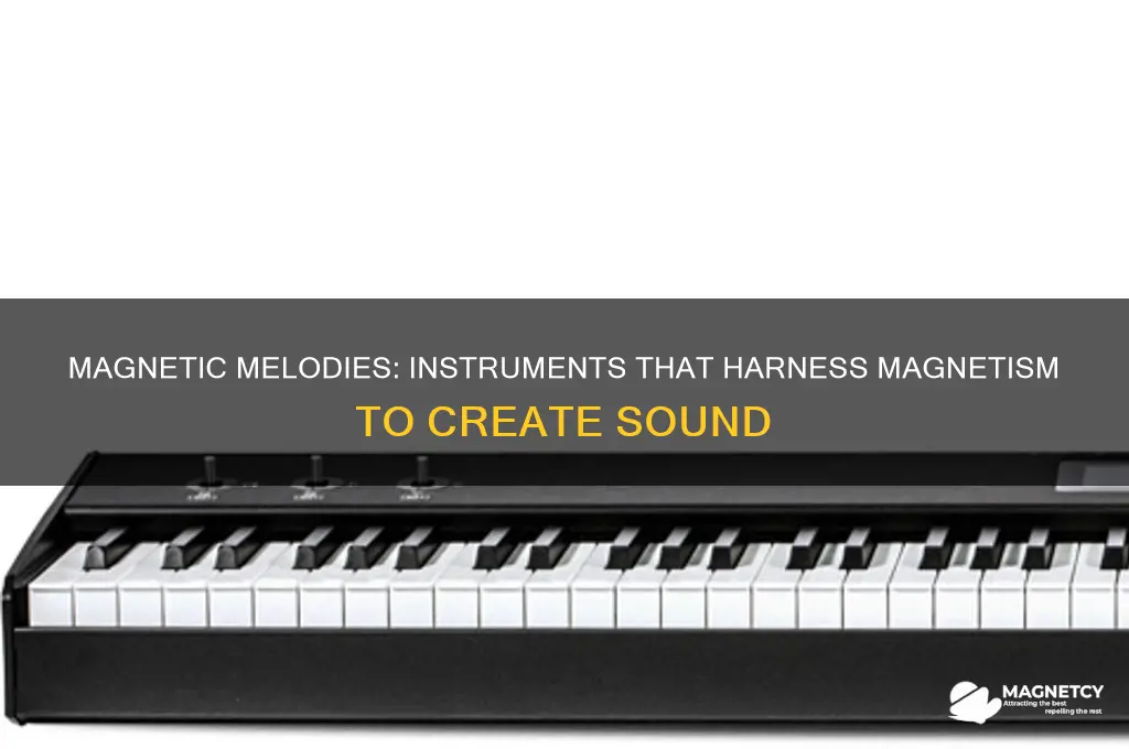 what instruments use magnetism to make sound