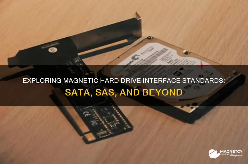 what interface standards do magnetic hard drives use