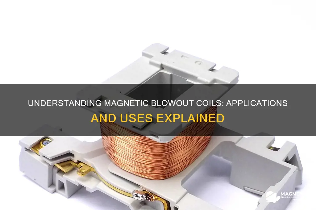 what is a magnetic blowout coil used for