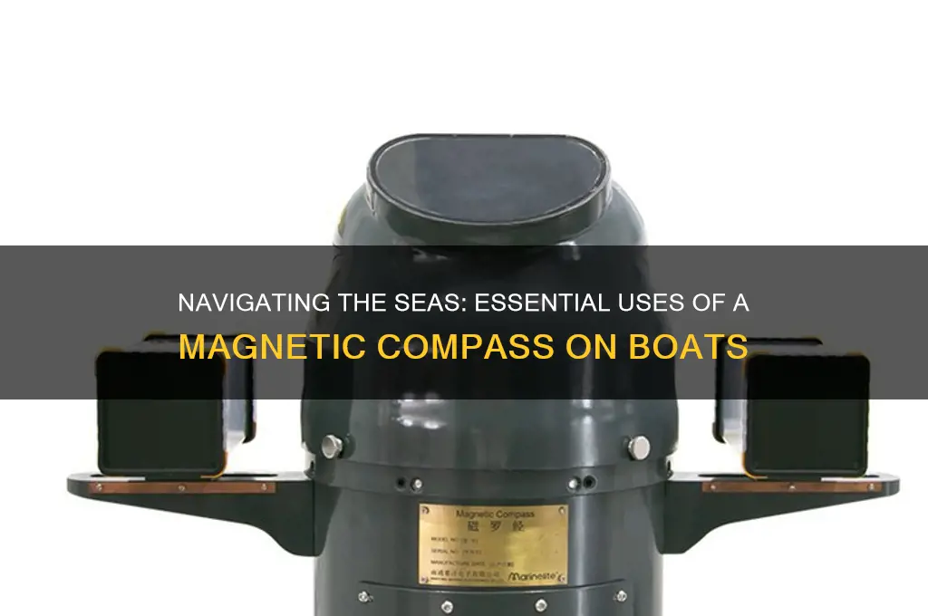 what is a magnetic compass used for in a boat