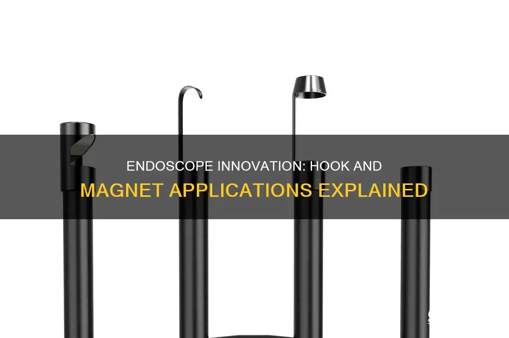 what is hook an magnet used for endoscope
