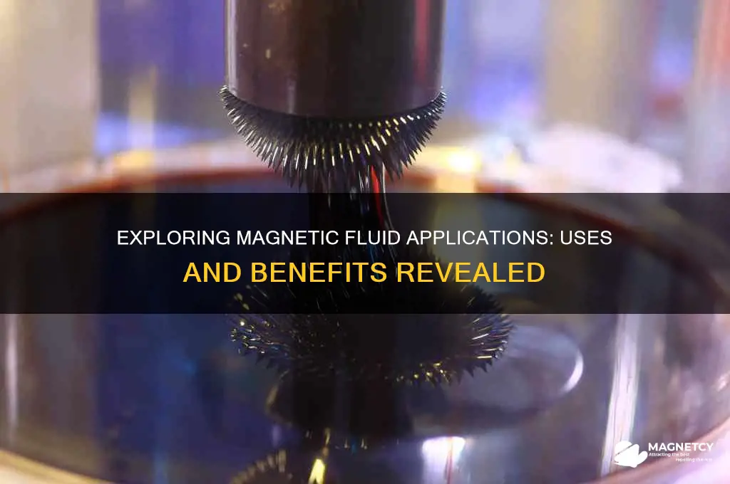what is magnetic fluid used for