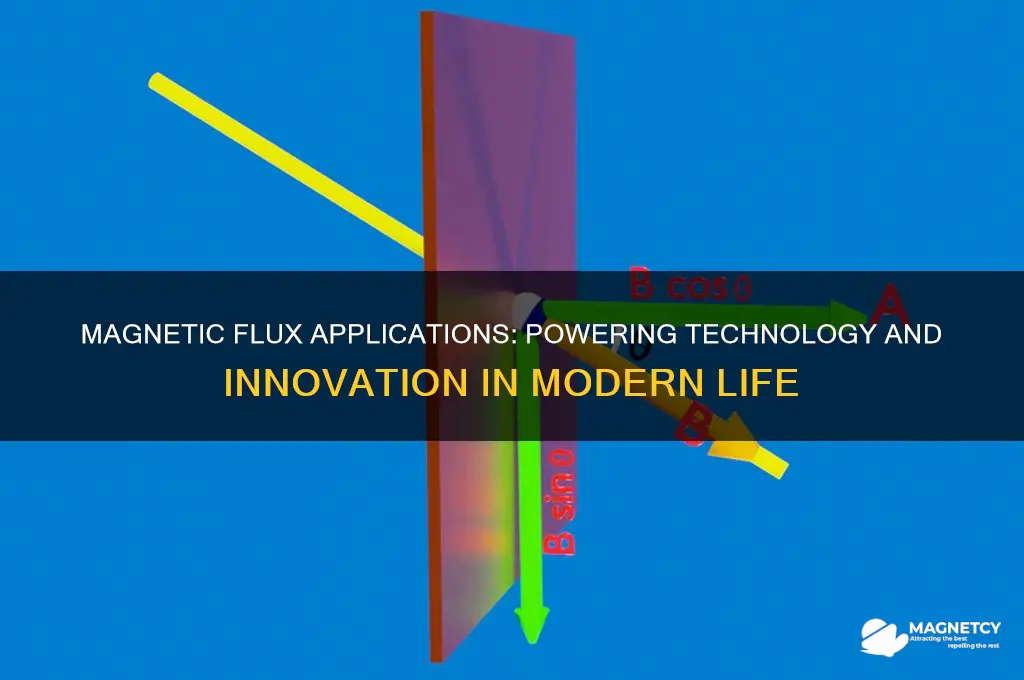what is magnetic flux used for