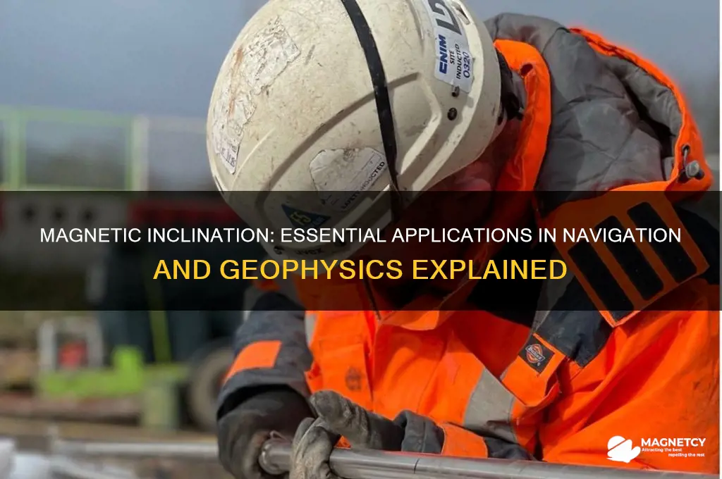 what is magnetic inclination used for