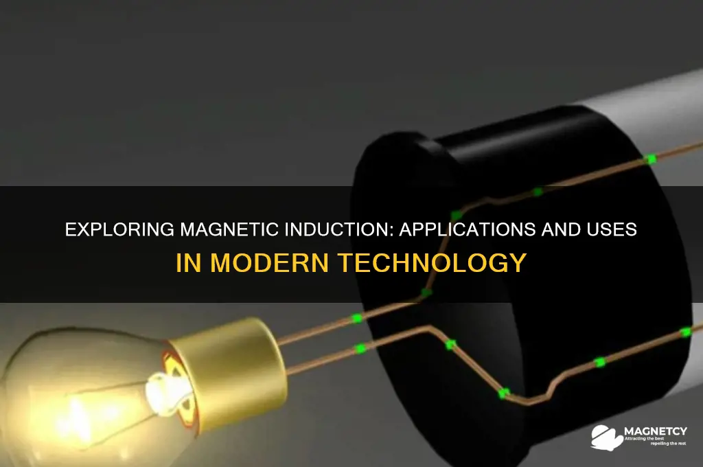 what is magnetic induction used for