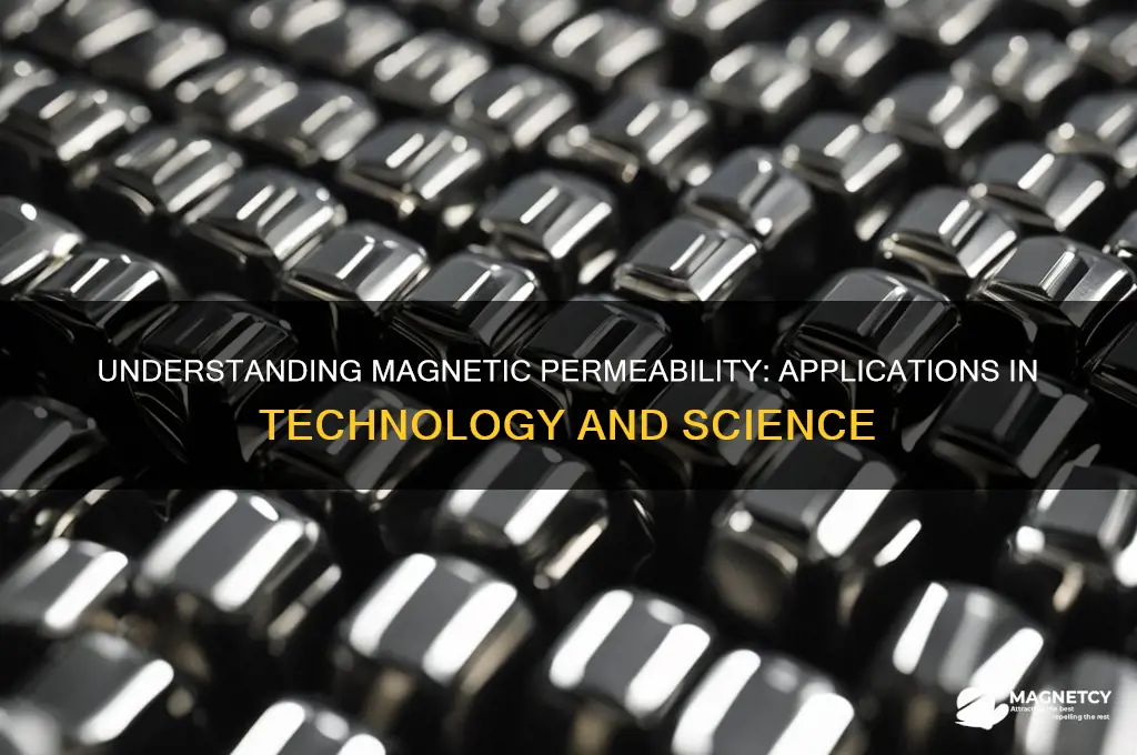 what is magnetic permeability used for