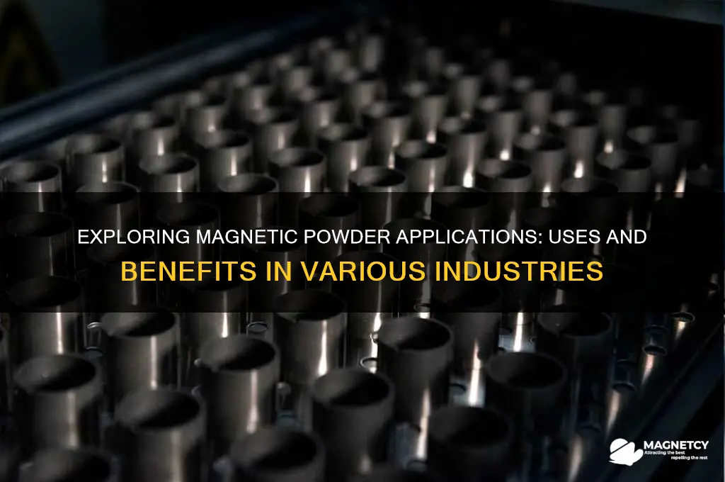 what is magnetic powder used for
