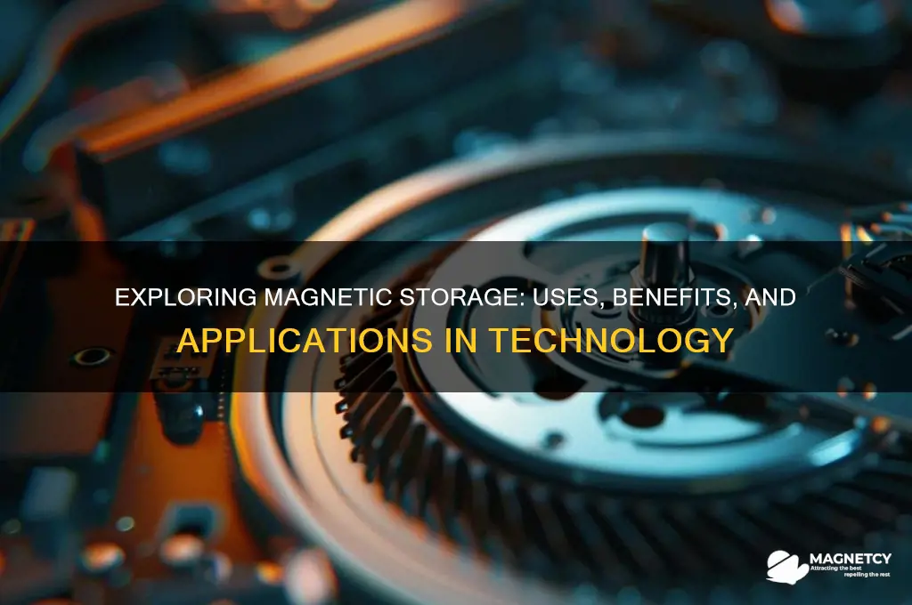 what is magnetic storage used for