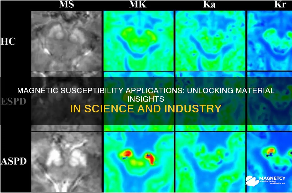 what is magnetic susceptibility used for