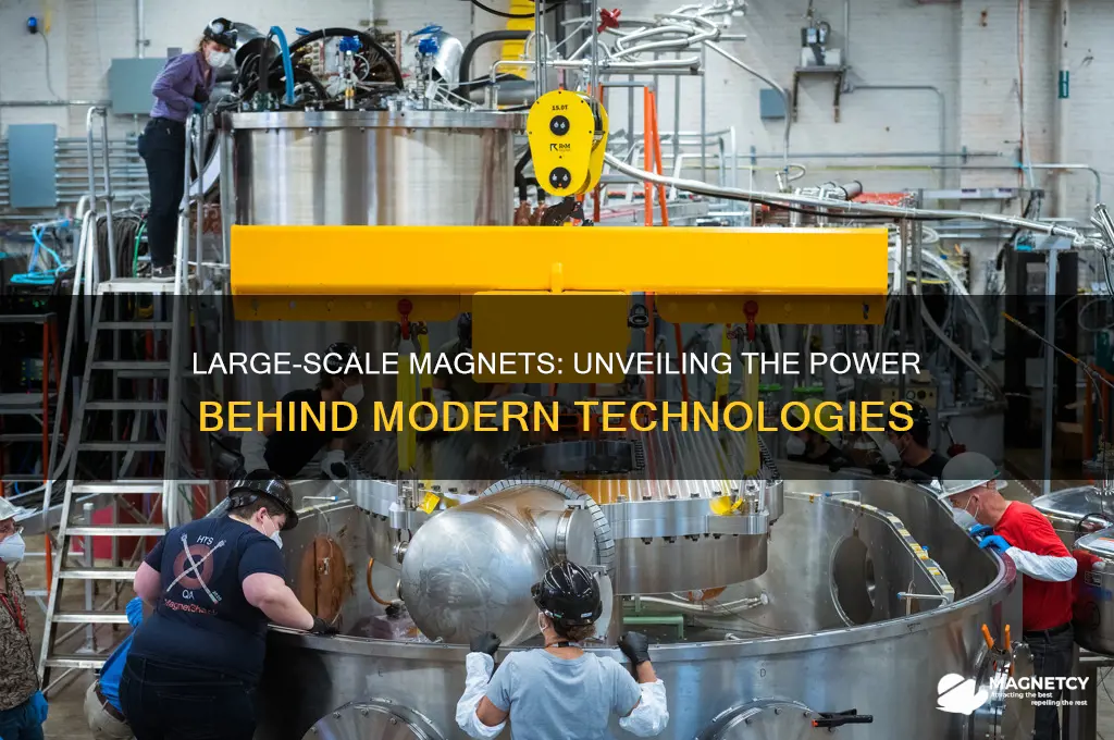 what is something that uses a large scale magnet