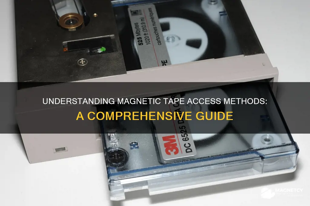 what is the access method used for magnetic tape