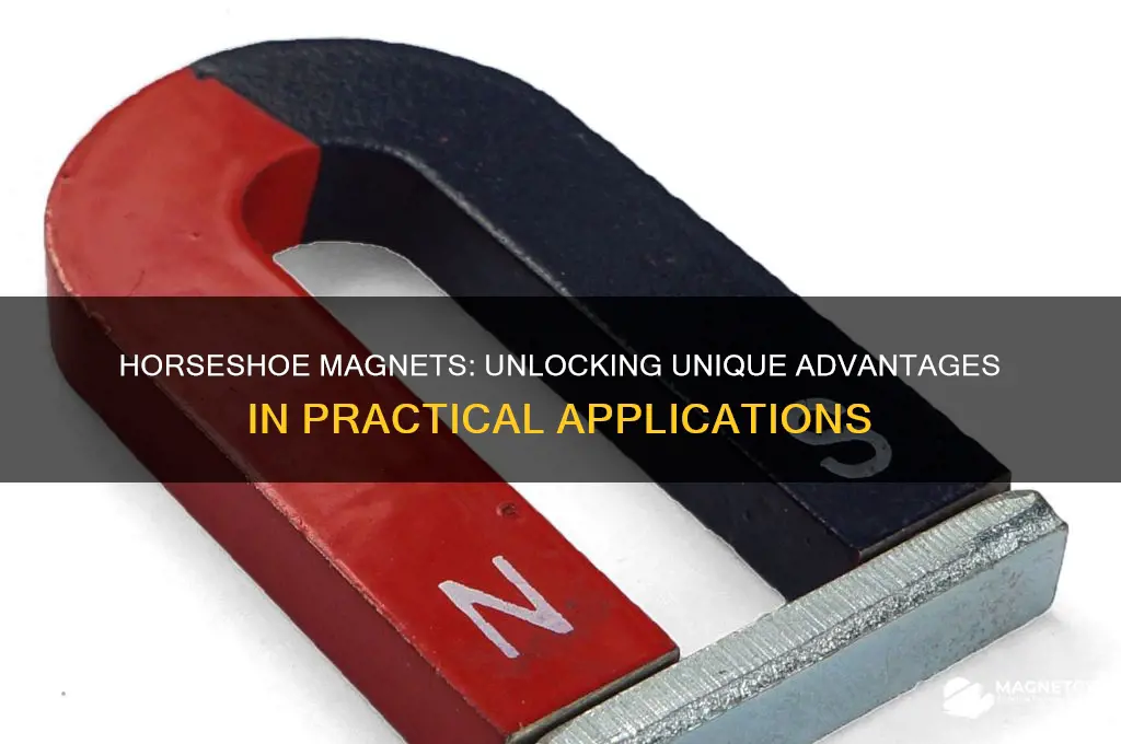 what is the advantage of using a horseshoe magnet
