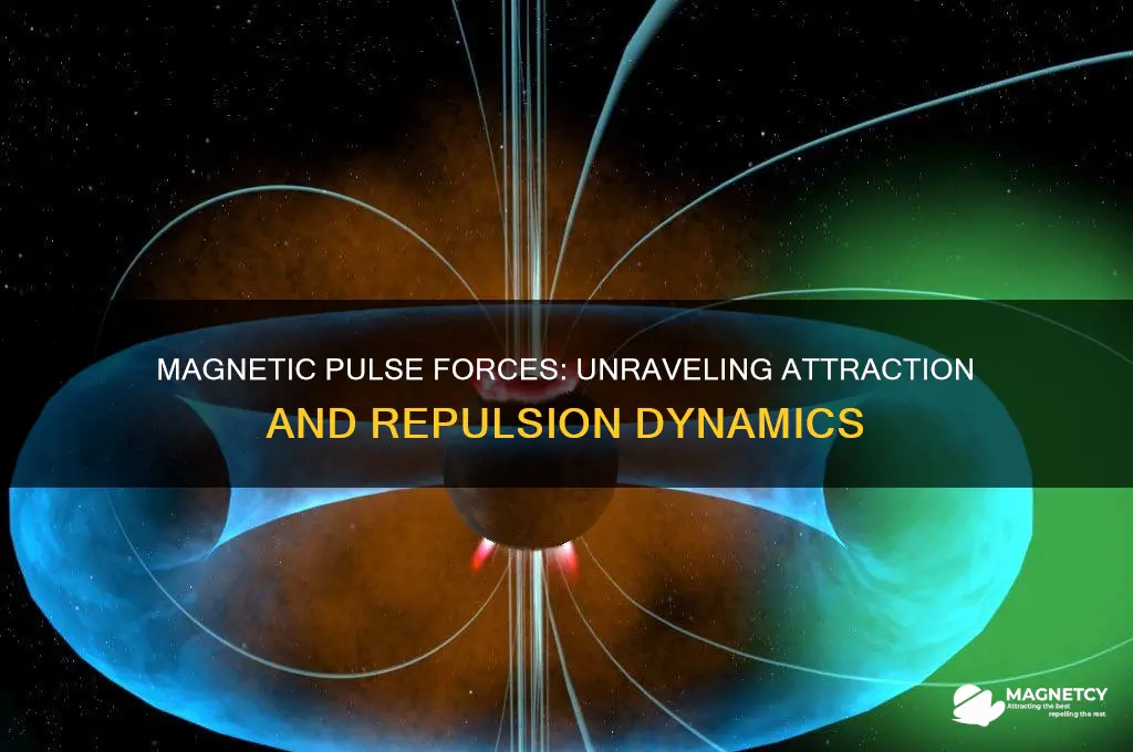 what is the attraction or repulsion between magnetic pulse