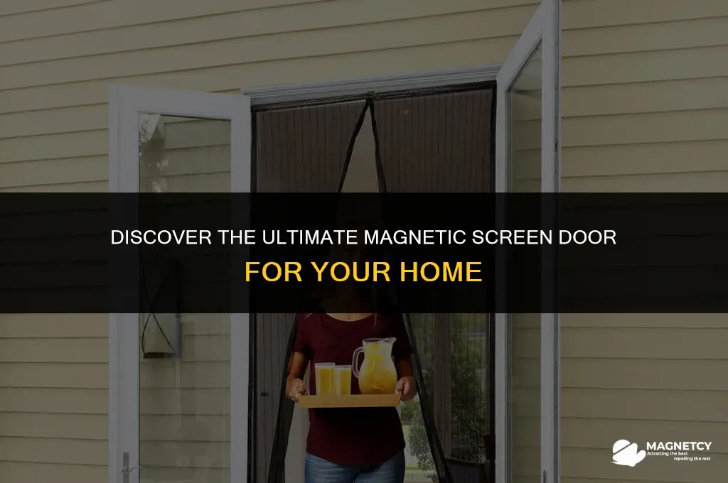 what is the best magnetic screen door