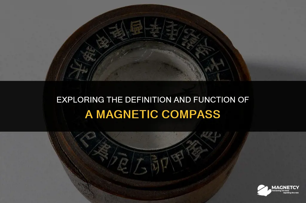 what is the definition of magnetic compass