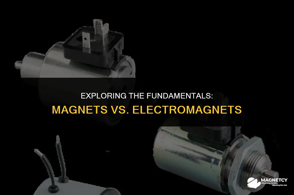what is the difference between a magnet and an electromagnet