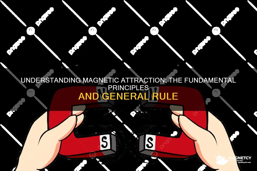 what is the general rule about magnetic attraction