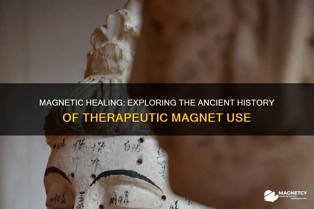 what is the history of using magnets for healt